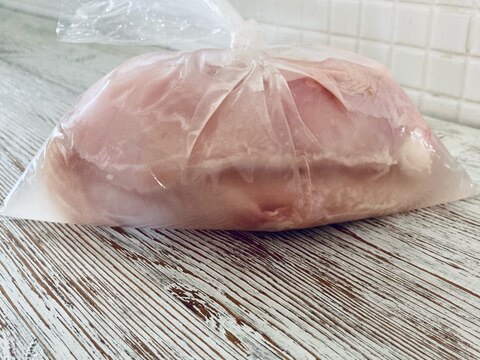 ブライン液 ぷりぷり&ジューシーな胸肉に大変身♡